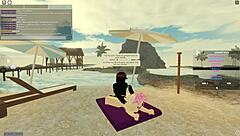 Roblox Babe Shakes Ass, Takes Deepthroat and Anal Riding Hard