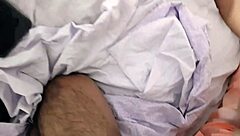 Latina Couple's Athletic Bodies Clash in Steamy Miniskirt Action