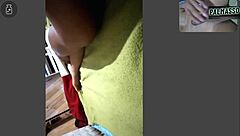 Damn! My First Video Call Showing Off My Hairy Pussy!