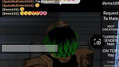 deme169 banging spatz mcallister doggystyle in roblox, hell yea