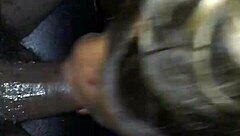 ¿Boca húmeda lista para verga negra en este juego travieso de mamada?