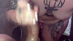 I give him an amazing blow and he fills me up completely in my sweet spot! 😘