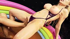 Anal Sex Bimbo Loz Lorrimar Stretches Her Tight Hole