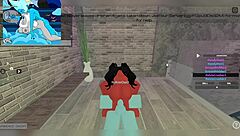 The demon encountered a huge futa in an unexpected encounter