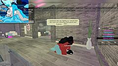 The demon encountered a huge futa in an unexpected encounter