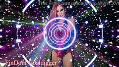 i become a slutty bimbo girl in cosplay crossdressing with rabbit toy fucking