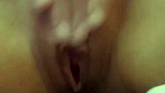 Skinny Prostitute Masturbating Her Wet Pussy On The Street