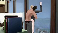 My Boss Banging My Wife! Sims 4 Office Erotic Story 01
