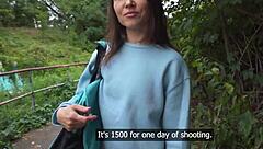 fitness milf kristina grace blows and fucks hard outdoors