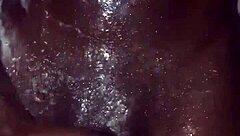 quick masturbation before hitting the shower