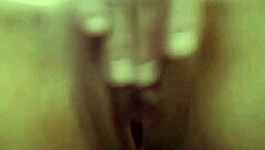 Skinny Prostitute Masturbating Her Wet Pussy On The Street