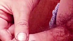 I gave a short handjob to his foreskin but it was so intense I couldn't stop masturbating alone at home.