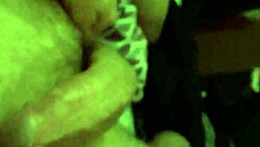 She rides and sucks that monster cock