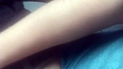 White hands deliver intense handjob with explosive cumshot