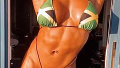 Wow, this erotic muscle babe fbb 27 is pure fire! 🔥