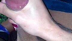 Travesti Strokes Hard And Cums In Intense Shemale Solo Session