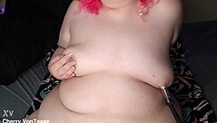 Bbw, How Do You Play With That Nipple Pump So Well?