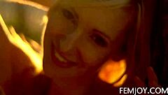 Blonde teen CORINNA at GERMAN sunset