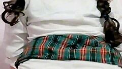 Young Latina Schoolgirl Masturbates to Orgasm After Class with Wet Amateur Pussy