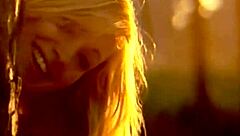 Blonde teen CORINNA at GERMAN sunset