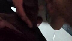 STEPBROTHER, LET ME SUCK YOUR COCK IN LINGERIE BEDROOM MASSAGE!