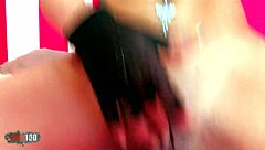 Blonde Teen Melody Star Strips and Masturbates with Dildo