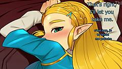 Princess Zelda guides you through JERK OFF INSTRUCTIONS in this translated JOI video.