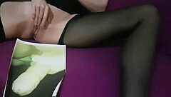 Watch me squirt all over that fun cock picture!