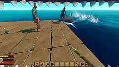 hardcore raft with hot feed and bottle heiss