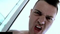 Curly Girl Gets Pussy Fucked with Rimjob Blowjob and Cumshot in Mouth