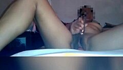 Horny milf indulges in a steamy solo session at home