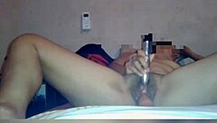 Horny milf indulges in a steamy solo session at home