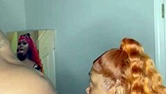 Ebony beauties ride monster cocks in doggystyle creampie compilation