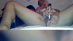Horny milf indulges in a steamy solo session at home