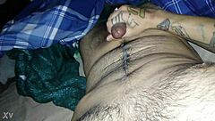 Darius Andino cumming hard in the USA series