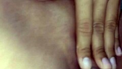 Shaved Tight Pussy Creampied by Amateur Friend's Hand