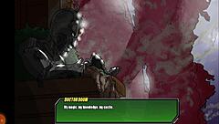 Doctor Doom dominates in a hospital fantasy, ripping clothes and undressing the patient intensely.