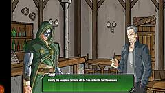 Doctor Doom dominates in a hospital fantasy, ripping clothes and undressing the patient intensely.