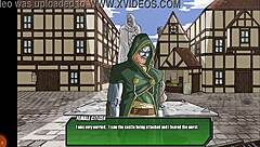 Doctor Doom dominates in a hospital fantasy, ripping clothes and undressing the patient intensely.