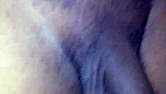 ebony amateur rides homemade cock roughly till squirting