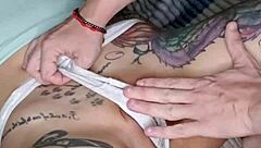 Meio irmão rubbed his cock on my panties until I was soaking wet, then thrust it all in at once - rachell miranda