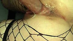 this sporty redhead babe with big natural tits rides you pov until a massive cumshot