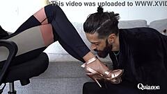 How to make sex deep with this oiled Latina MILF wife 😏 rough fucking experience.