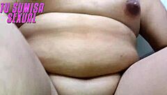 screams of pleasure and pain as i enjoy being his submissive slut 😩