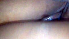 Ebony Babe Gets Creampie From Big Cock