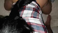 Mexican guy wonders if street girl can milk him