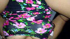 Watch this amateur couple fucking with big tits bouncing.