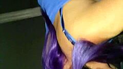 Parejita se calienta y follan en el uber