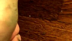 enjoying a foot licking session