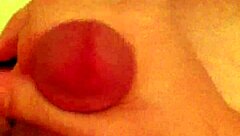 He indulges in solo wanking in the toilet